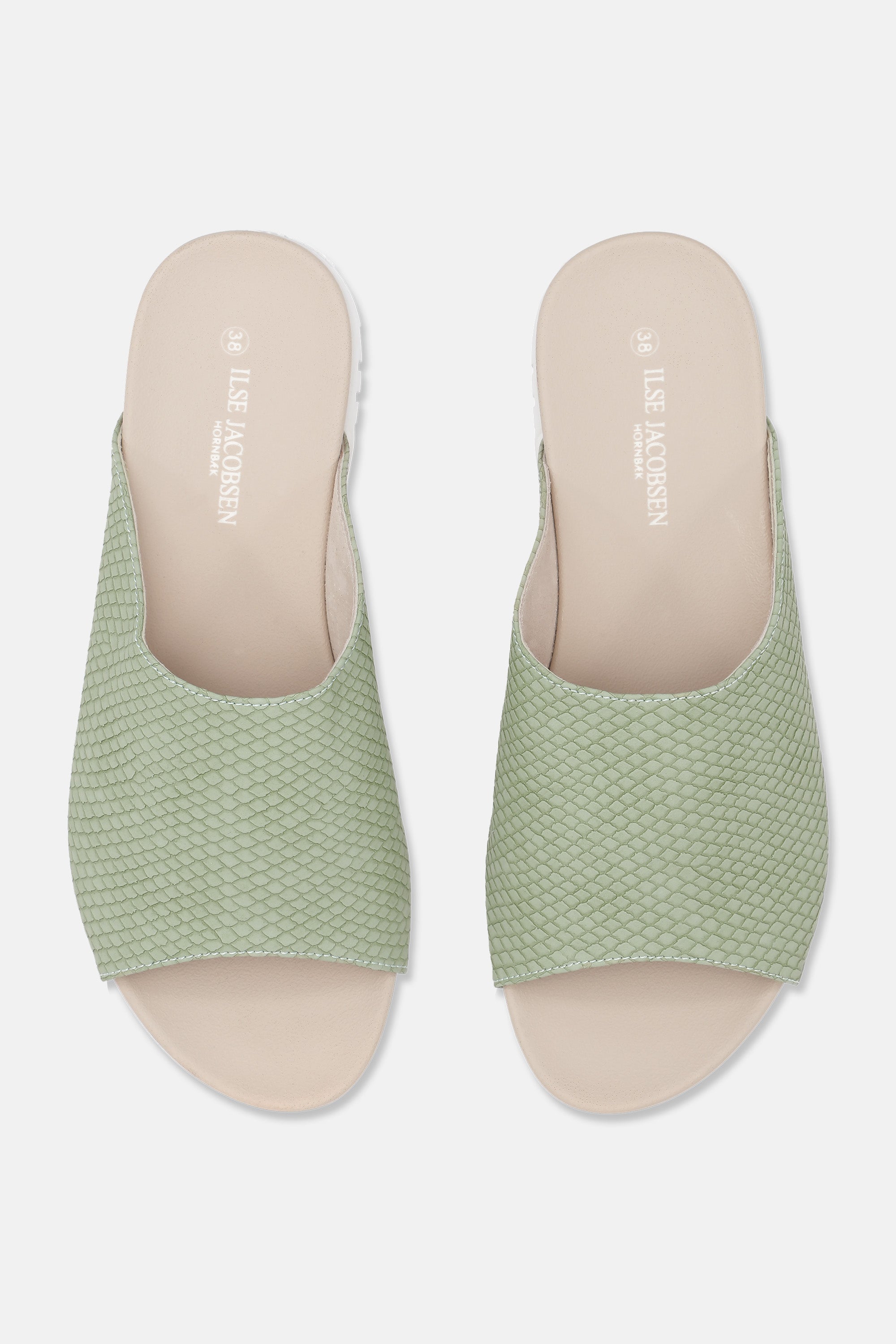Ilse Jacobsen Hornbæk Footwear Sandals Shoes 428 Green Lily